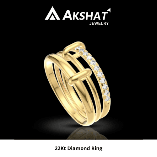 22KT DIAMOND RING