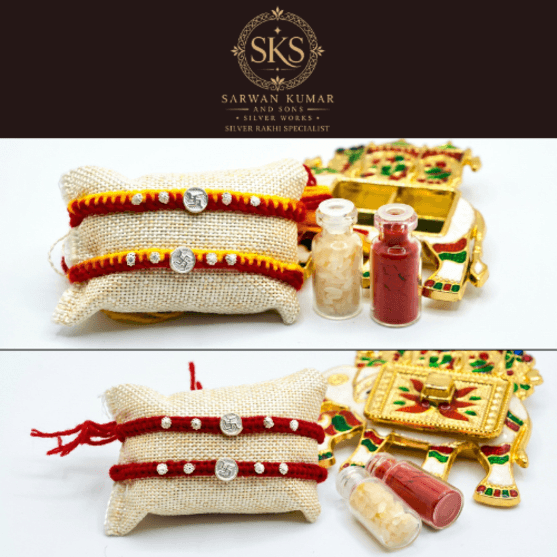 SWASTIK GINNI (4+1)-RED  & SWASTIK GINNI (4+1)- MULTI