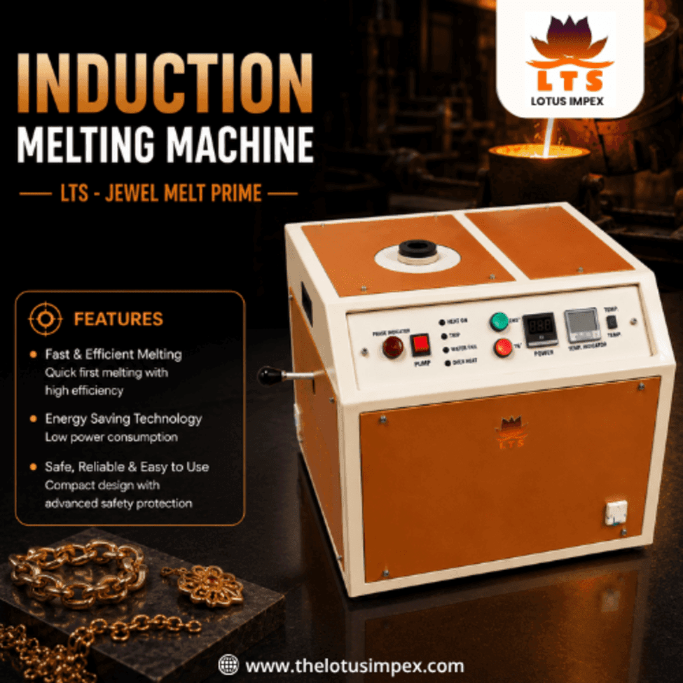 INDUCTION MELTING MACHINE  LTS - JEWEL MELT PRIME