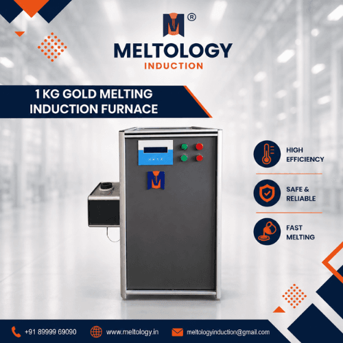 1KG GOLD MELTING INDUCTION FURNACE