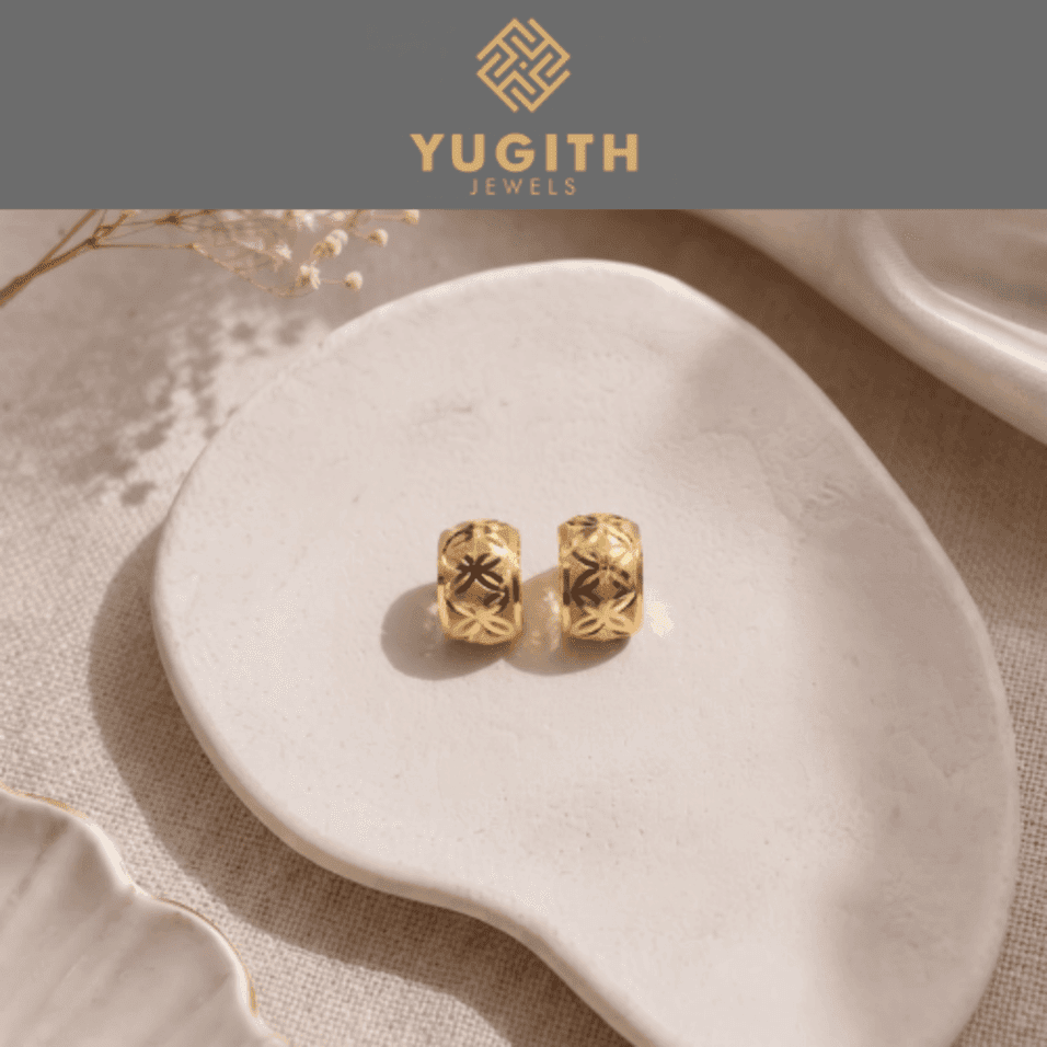 YJ GOLD EARRING- 2