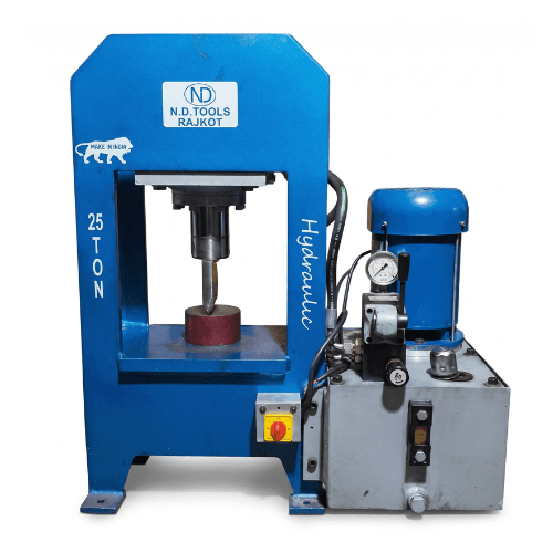 25 TON HYDRAULIC PRESS FOR CUTTING GOLD & SILVER BAR