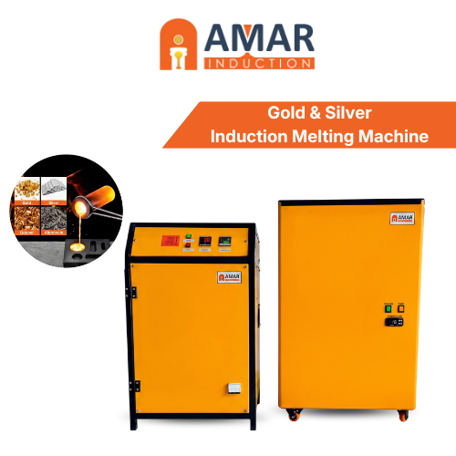 GOLD & SILVER INDUCTION MELTING MACHINE
