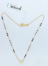 Gold Fancy mala / mangalsutra Design