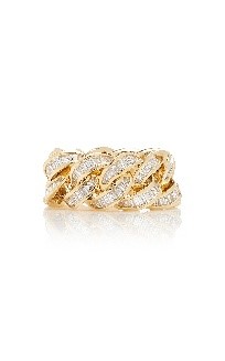 Cuban link ring