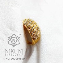 Gold Ladies Finger Ring
