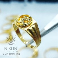 Gold Men Finger Ring