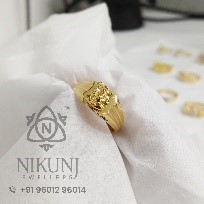 Gold Men Finger Ring