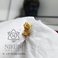 Gold Plain Ear Tops