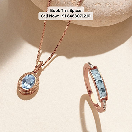 Diamond Studded Gold Necklace and Finger Rings