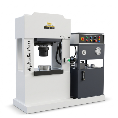 100 TON HYDRAULIC PRESS MACHINE SPECIFICATIONS SEMI AUTOMATIC MODEL