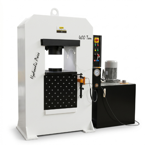 400 TON H-TYPE HYDRAULIC PRESS MACHINE SEMI AUTO MODEL WITH PLC DISPLAY