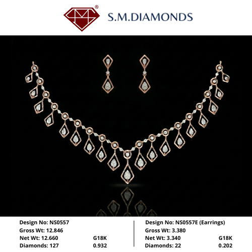 SM NECKLACE WITH EARRINGS SET-2