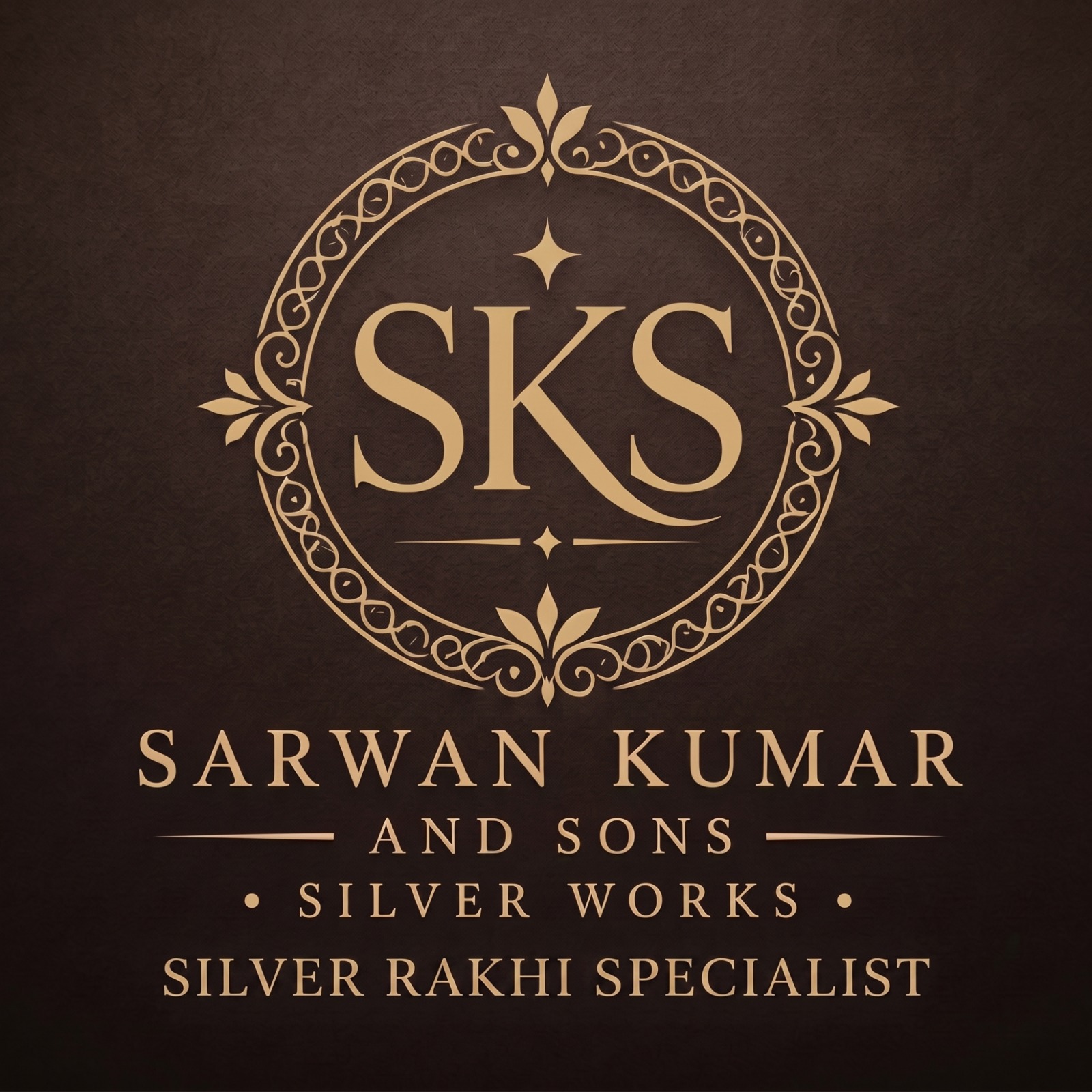 SARWAN KUMAR AND SONS  SILVER WORKS Logo